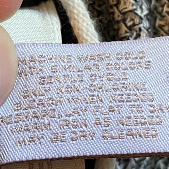 Chico’s open front gray black cardigan size 1/Med - Picture 7 of 9